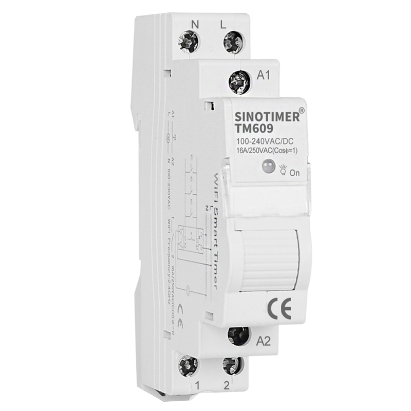 100~240V AC/DC Wifi Smart Timer Switch 16A Remote Control by Tuya APP Alexa