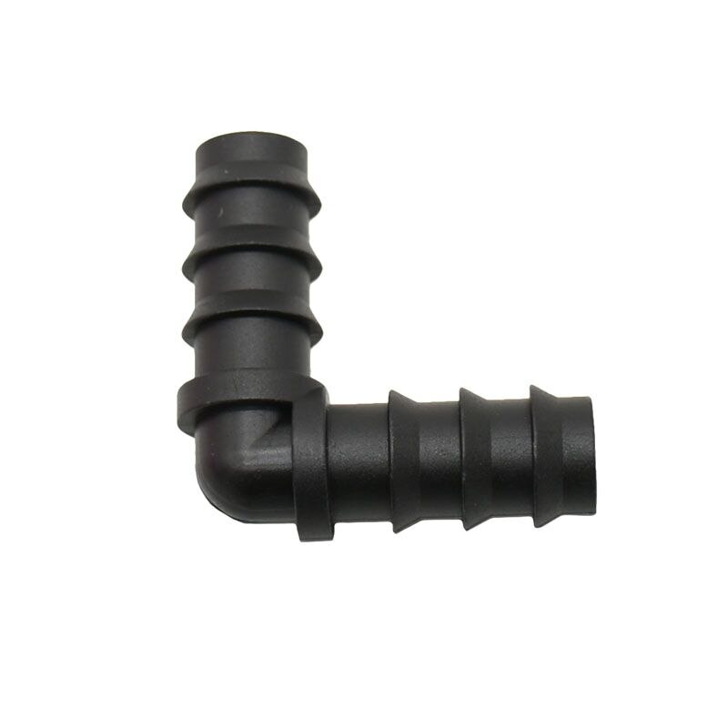 1/2" hose elbow connector 16mm garden hose 90 degrees barb knee bending joints 3-way irrigation connector repair joint 80pcs