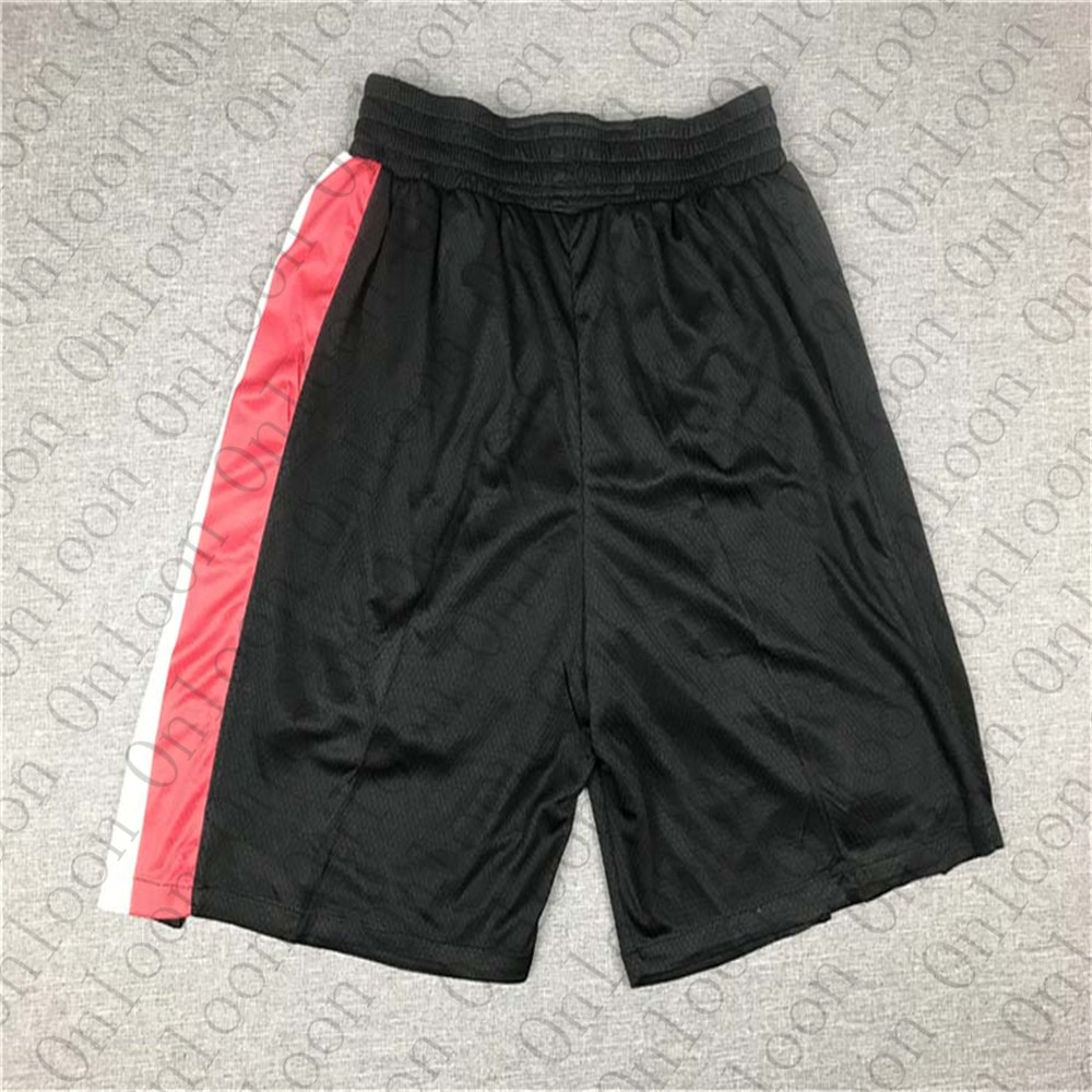 Free Men's America Basketball Portland Trail Shorts For Sports Shorts City edition Ball Shorts