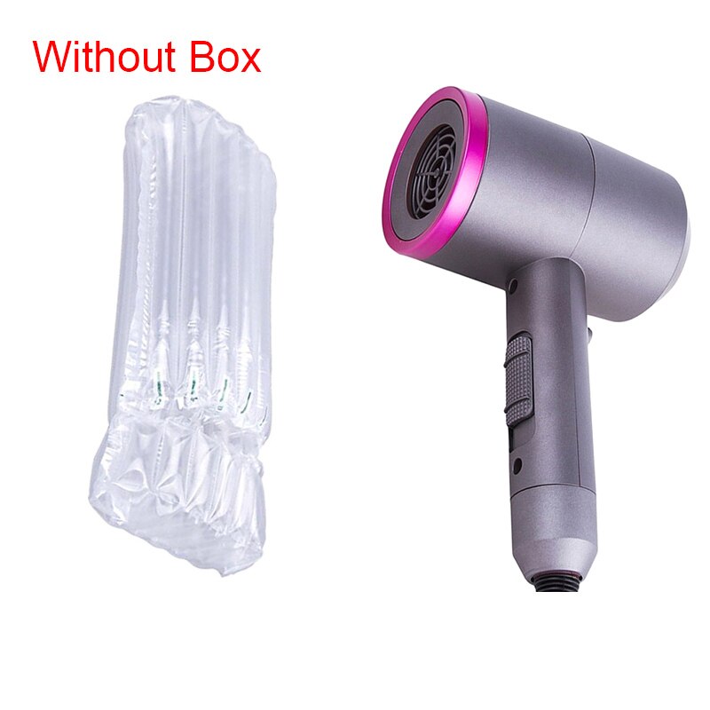 Multifunctional Hair Dryer Radiation Free Ionic Infrared Ceramic Low Noise Compact Blow Strong Wind Salon Dryer Hairdryer: gray no box / UK