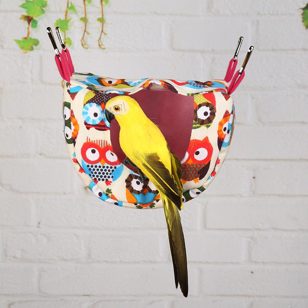 Kegelvormige hangmat voor huisdieren, hamster, rat, papegaai, fret, hamster, hangend bedkussen, hamsterhuis, kooiaccessoires voor hamsters