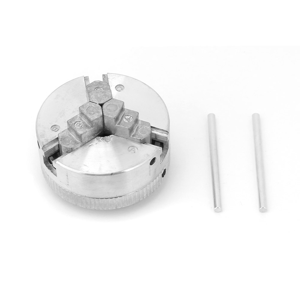 Z011 zink legering 3- kæbe klemme tilbehør til mini metal drejebænk tilbehør chuck drejebænk del til mini metal drejebænk