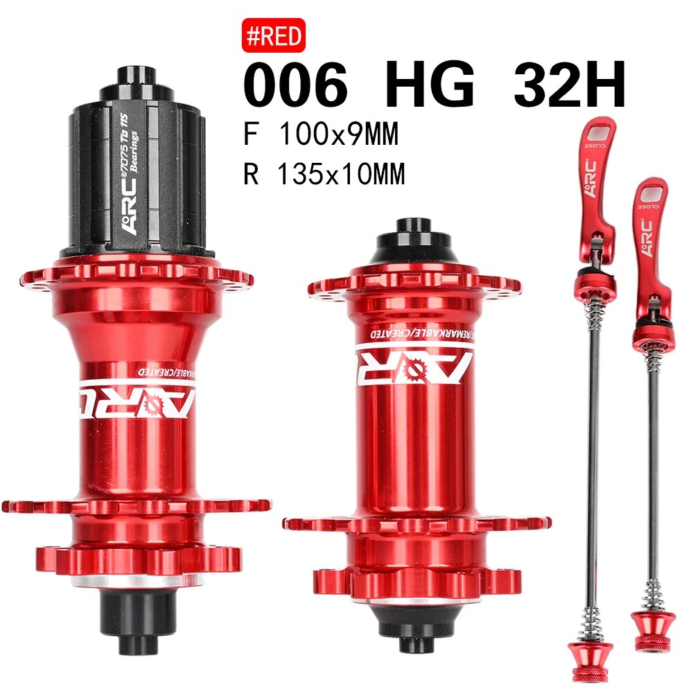 ARC MTB Bicycle Hubs 4 Sealed Bearings 120Ring 28/32/36 Holes Louder Noise Than MT007 PRO7 TANK TH390 Bike Hub 8 9 10 11Speed