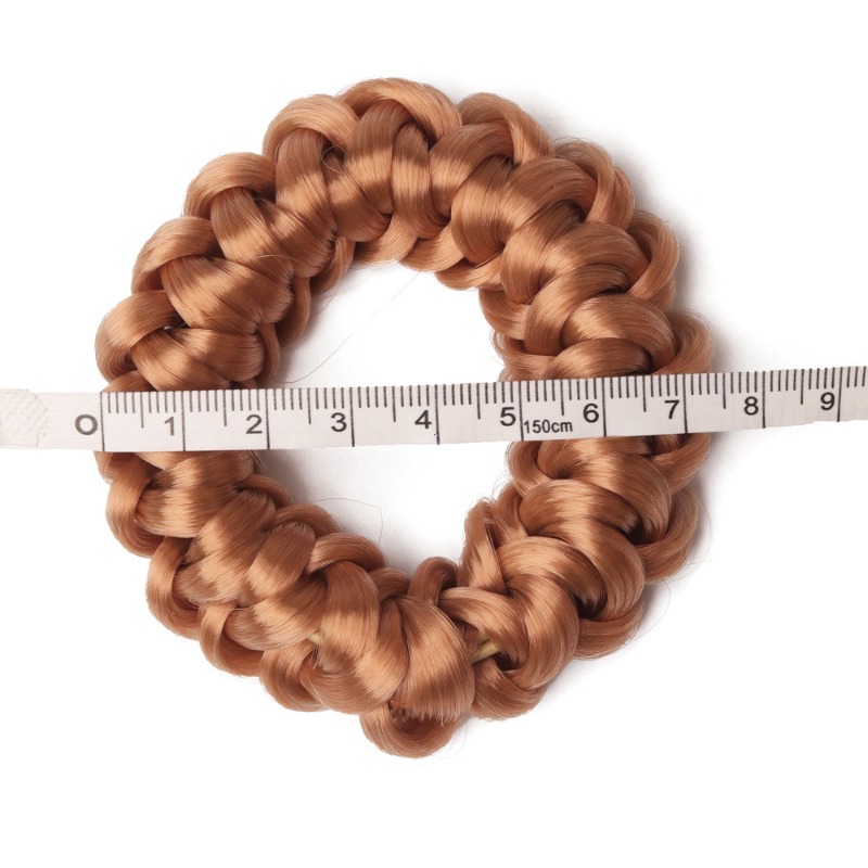 Pruik Paardenstaart Hoofdband Elastisch Weven Vlecht Haarlussen Elastiekje Hairstyling Fixator Styling Tools Haaraccessoires