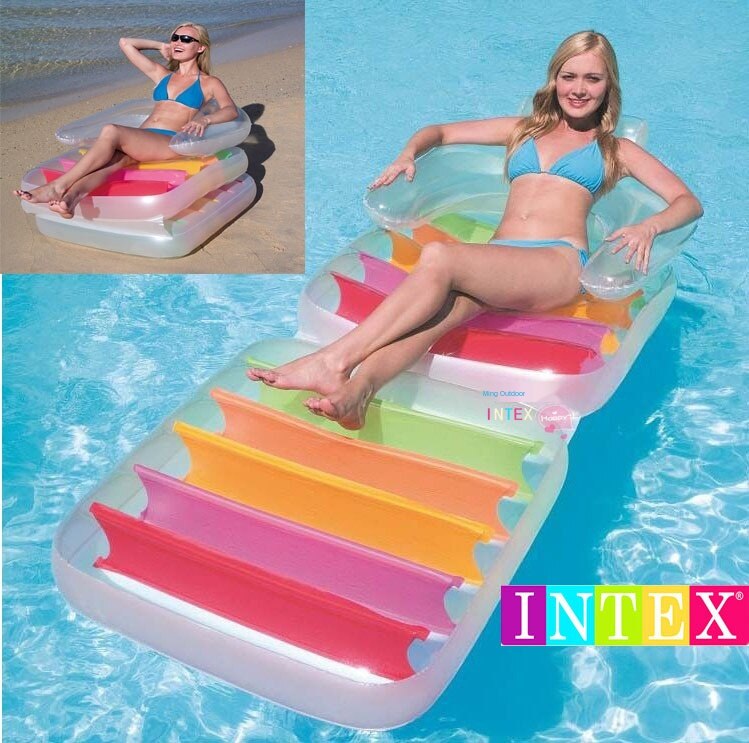 Folding Floating Bed Water Bed Adult Travel Beach Float