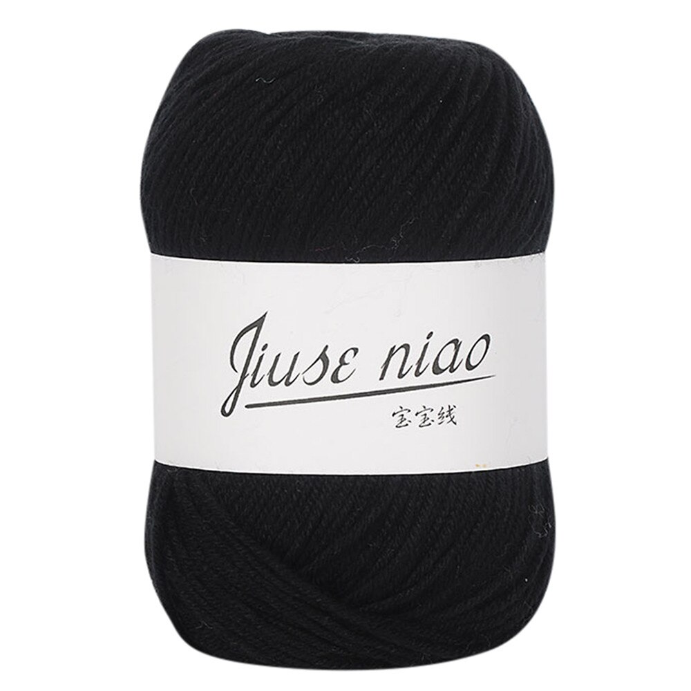 50g Yarn Milk Cotton Yarn Baby Wool Yarn Chunky Colorful Hand Knitting Baby Milk Cotton Crochet Knitwear Wool Blanket Sweater: F