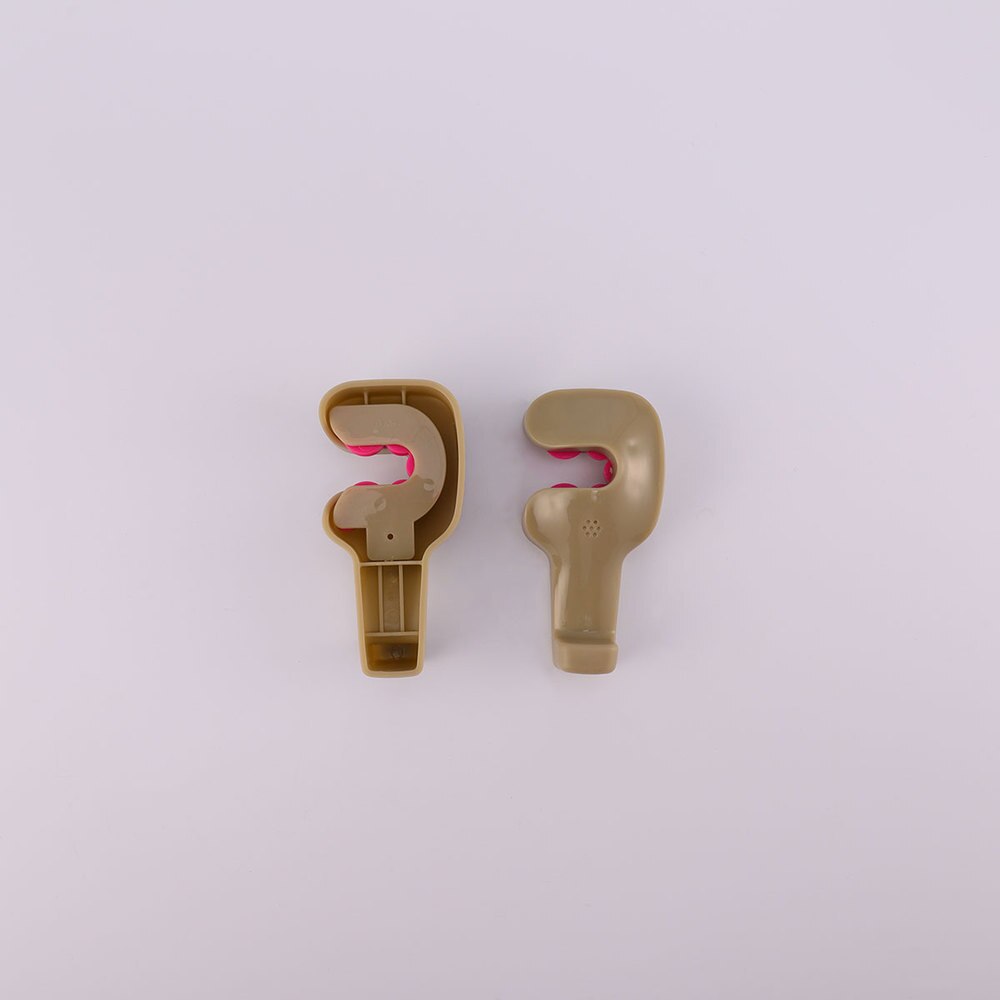 Lot De 2 Crochets De Rangement Pour Siège Auto - Universels, Rotatifs 360°, Cuir, Noir, 17x8 Cm, Pour Appui-tête