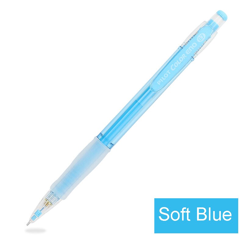 Pilot COLOR ENO Mechanical Pencil 0.7mm 8 Colors Writing Drawing Sketching Pencils Japanese School Supplies HCR-197: Soft Blue