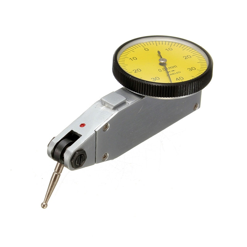 Mini Universal Flexible Dial Test Indicator Magnetic Base Holder Stand Magnetic Correction Gauge Stand Indicator Tool: Yellow