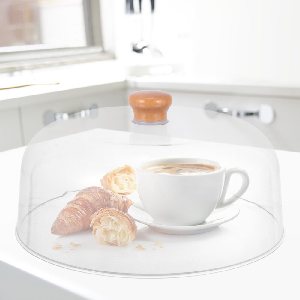 Food Cover Transparent Cake Cover Useful Dust-proof Dome Snack Display Cover