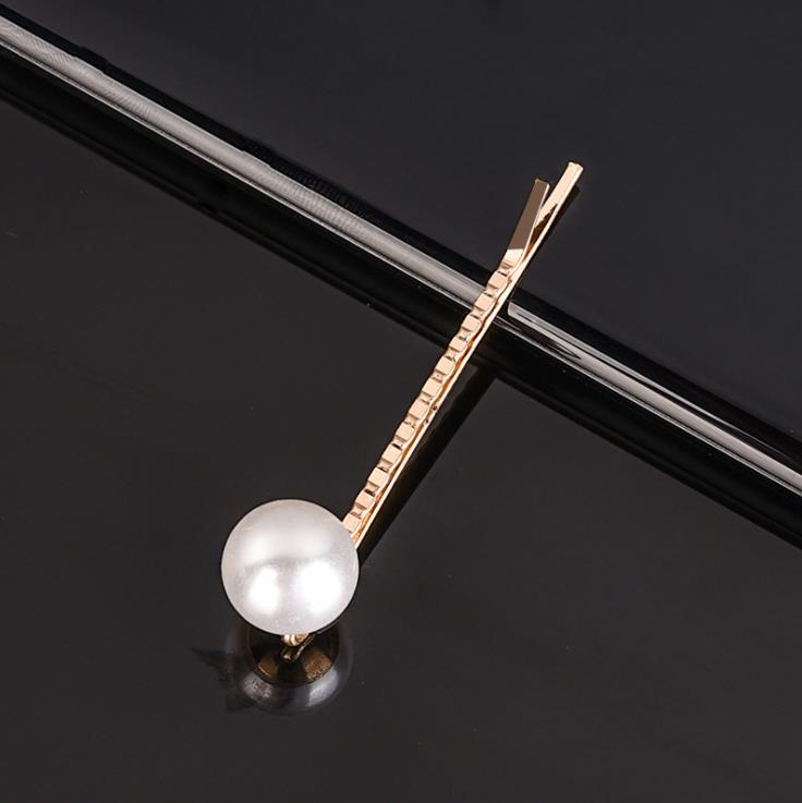 imitation pearl hairpin women's girl handmade pearl flower hairpin hair accessories: 28