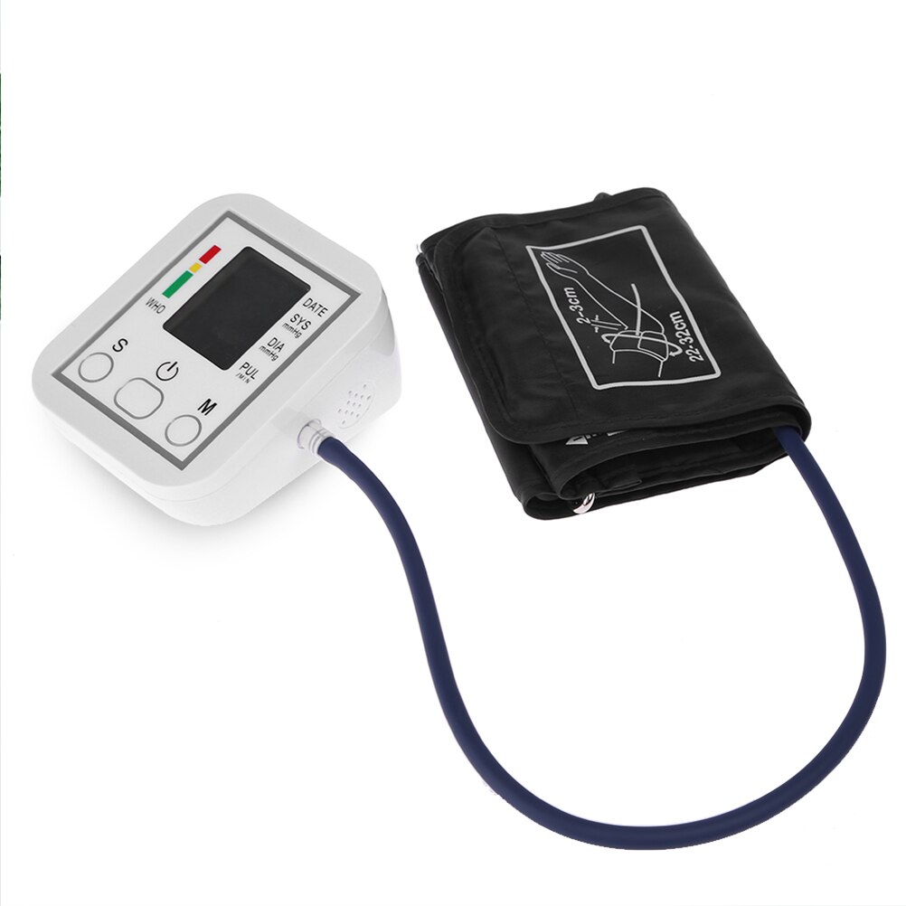 Bloeddrukmeter Draagbare Huishoudelijke Bloeddrukmeter Arm Band Type Elektronische Hartritme Hartslagmeter Bloeddruk