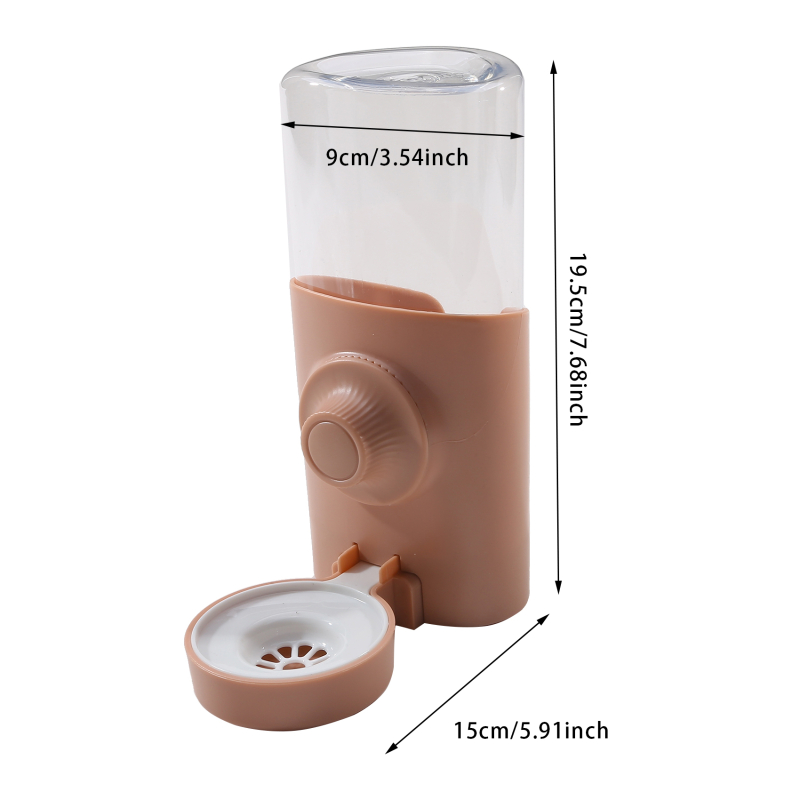 Konijn Waterfles Ophanging Water Dispenser Feeder Kooi Krat Hokje Konijn Hond Kat Chinchilla Fret Cavia Eekhoorn Egel