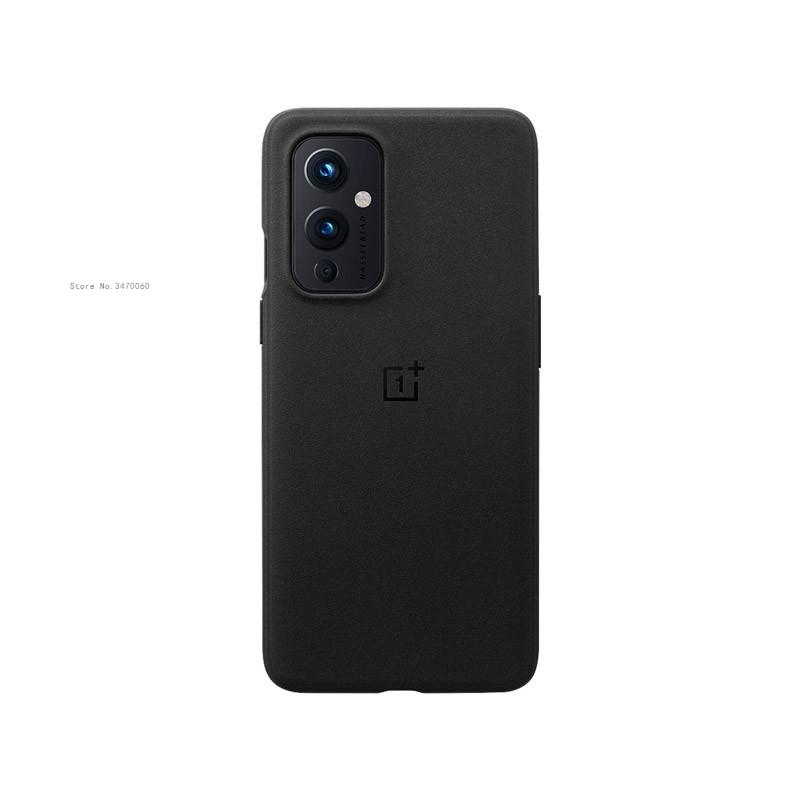 Oneplus d'origine 7T étui Stock HD1903 boîte officielle 100% Original (prix ) Oneplus 7T Silicone Nylon grès Karbon couverture: Sandstone Black