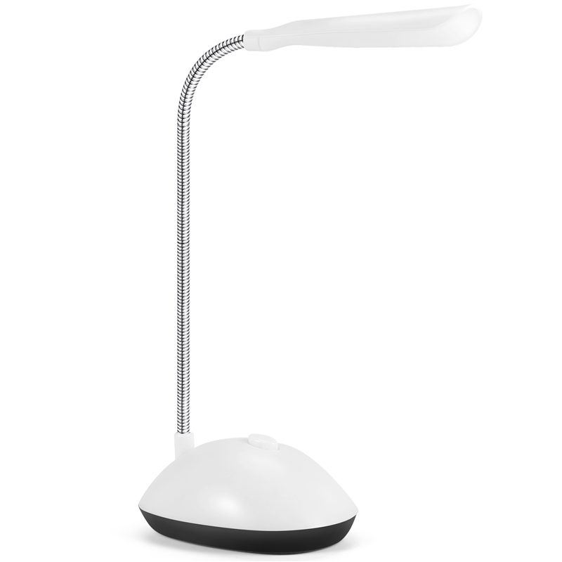 Bsevb-light led bureaulamp met 360 graden draaibare oogbescherming, leeslamp voor kinderen en studenten, led bureaulamp voor thuis, wit