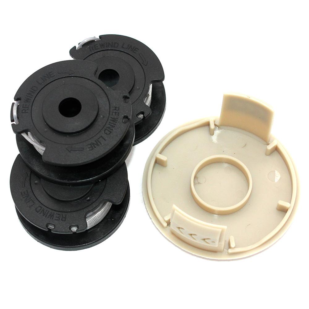Spool With Line+Spool Cap Cover For Ryobi RLT36 P2000 RLT18 P2001 P2002 P2003 P2004 P2005 P2006 P2200 RLT1825Li RLT1830H13