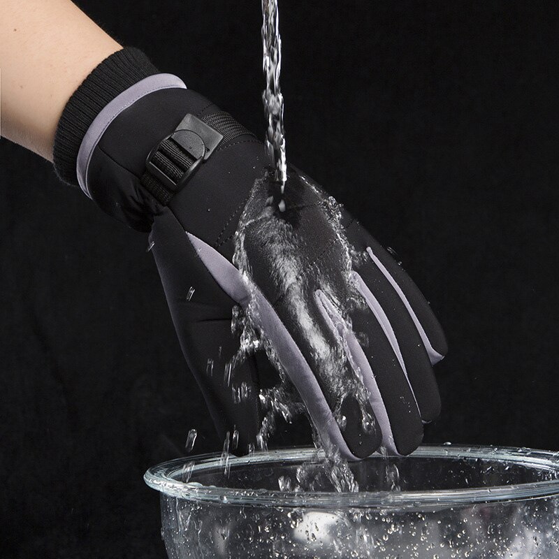 Winter Touchscreen Sneeuw Windstopper Handschoenen Warm Sneeuw Sport Thermische Skiën Handschoenen Outdoor Thicken Waterdichte Handschoen