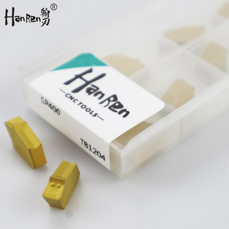 HANREN NC Grooving Blade SP300 SP400 SP500 SP600 TB1204 Single Head Alloy Cutting Blade Machining Steel Parts