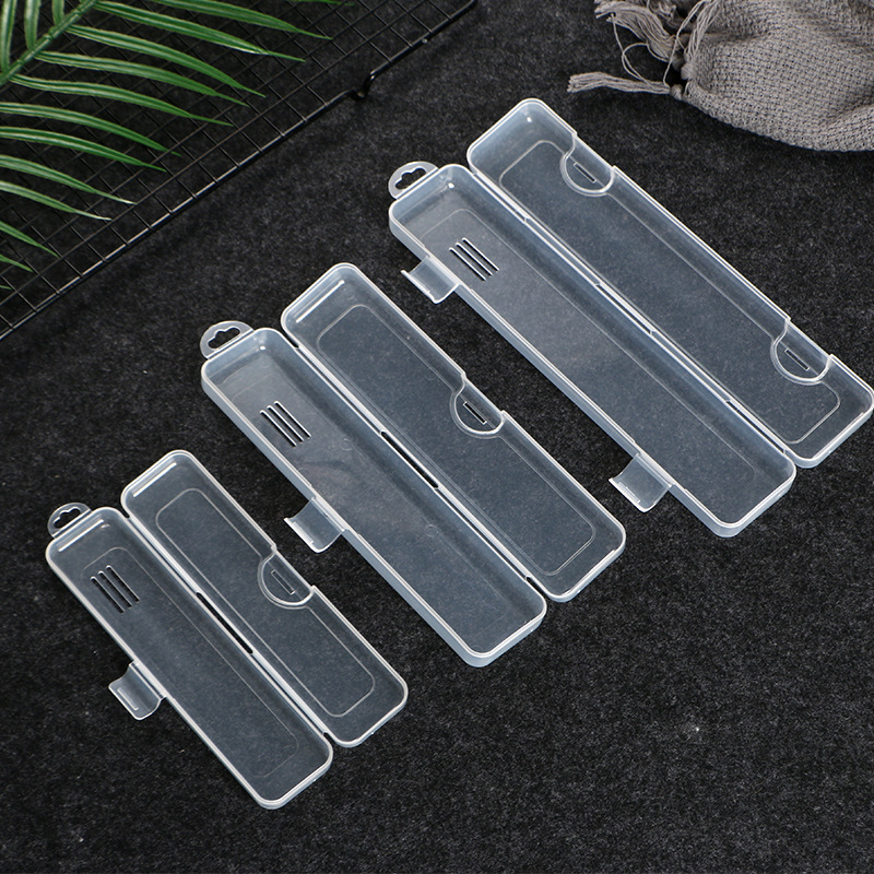 Nagel Kunst Werkzeug Leere Lagerung Kasten Kosmetische Organizer Pinzette Schermaschinen Stifte Polieren Nagel Puffer Dateien Kunststoff Container Kasten