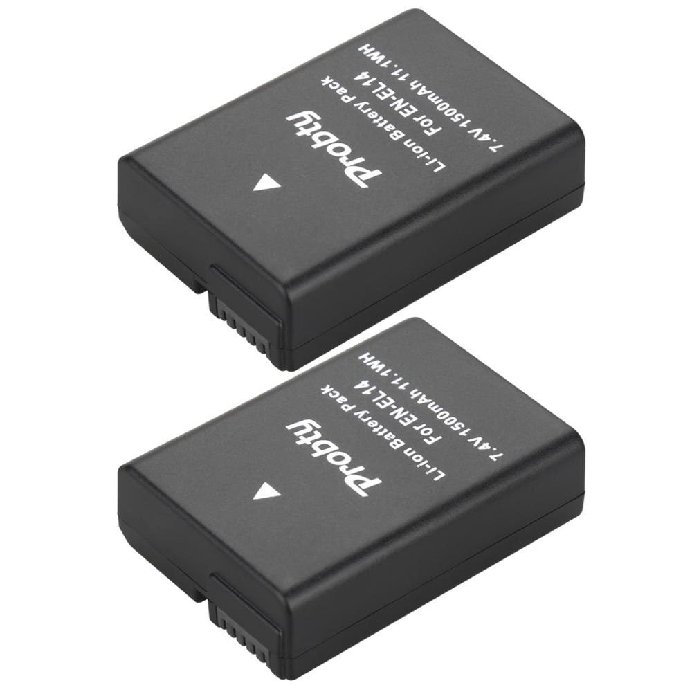 7.4v 1500 mah en -el14 en-el14a enel 14 akku nikon  d3100 d3200 d3300 d3400 d3500 d5600 d5100 d5200 p7000+ led -akkulaturille