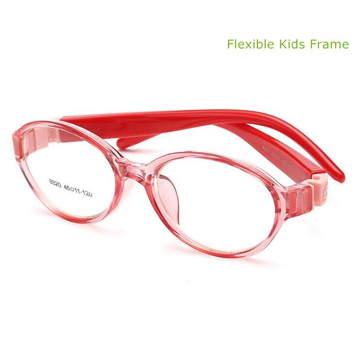 Detachable Rubber Leg Kid Glasses Eyeglasses Kids Frames Optical Eyewear for Children No Screw Safe TR Food Grade Myopia Lense