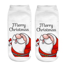 Chamsgend Tien Stijlen Optioneel Kerst Print 3D Sokken Ademende Sokken Casual Comfort Sokken