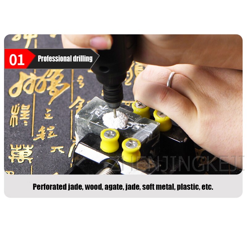 Electric Mill Small Holding Polisher Electric Small Multifunction Electric Small Electric Drill Miniature Grinders Carving Tools