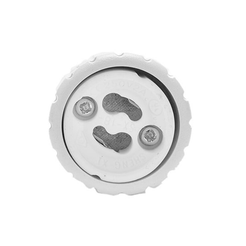 Fireproof Plastic Converter E14 to GU10 Adapter Conversion Socket Material Socket Light Bulb Adapter Lamp Holder