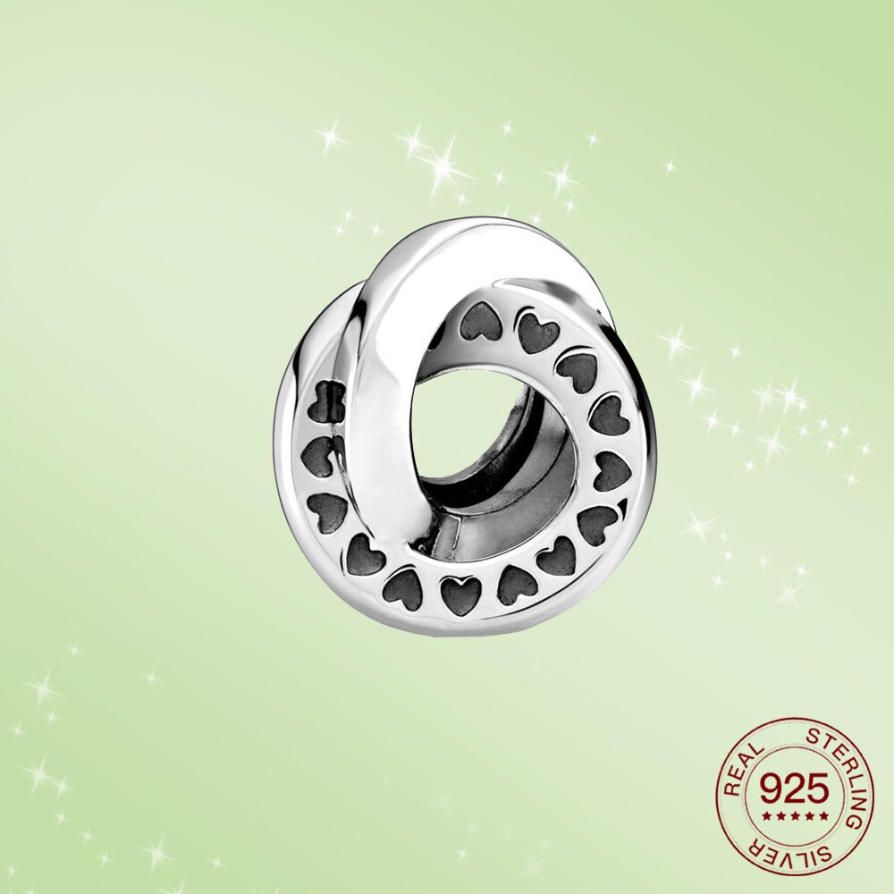 Charme Herz Anhänger Sterling Silber Original Armbinde Schmuck Für Frauen DIY schmuck: Ursprünglich Titel