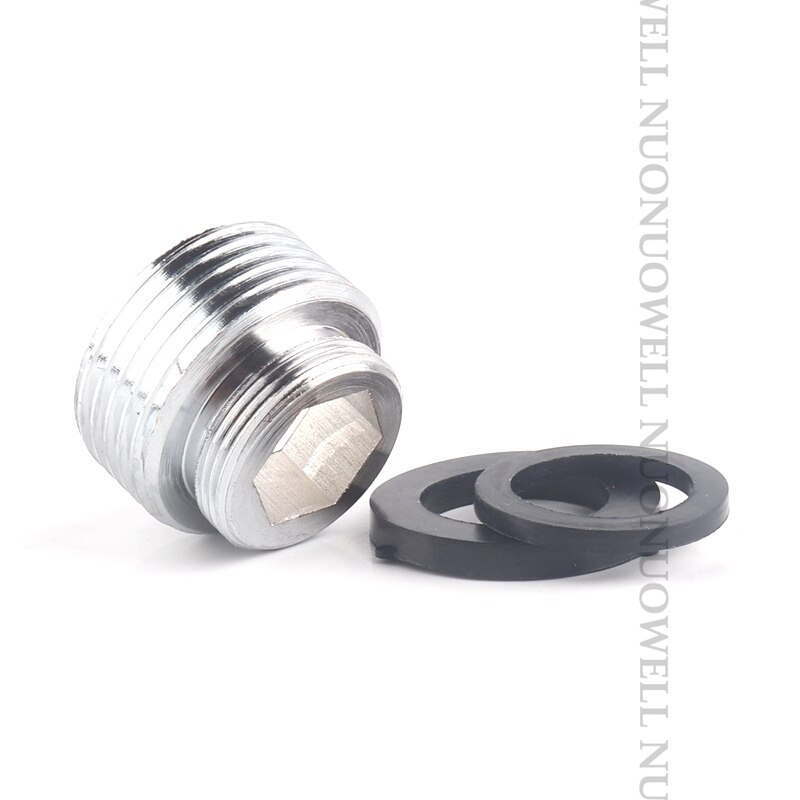 2pcs M22 Copper Kitchen Faucet Aerator Water Tap Adaptor Purifier Fittings Replacement Accessories Male Female Pipe Fittings