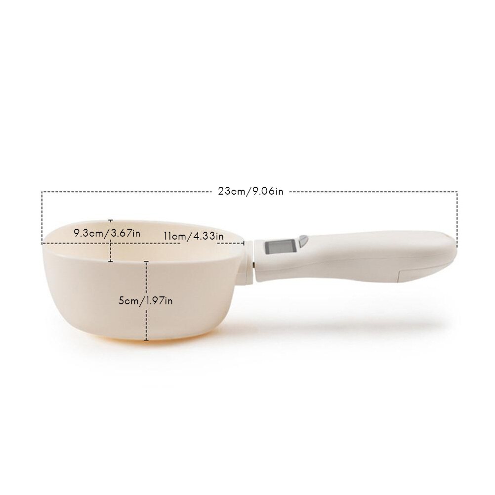 Elektronische Meet Scoop Cup Huisdier Voedsel Schaal Cup Voor Hond Kat Voeden Kom Keukenweegschaal Lepel Draagbare Met Led Display