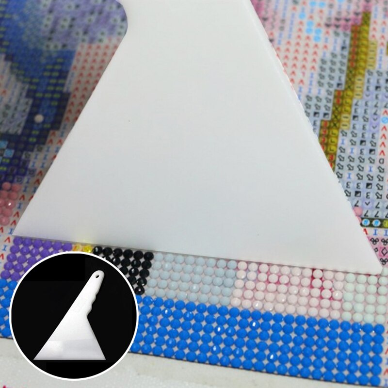 Outils de Correction pour peinture diamant, points de croix, bricolage, outils de Correction blancs, dessin, accessoires de broderie, ajusteur, grattoir de moule
