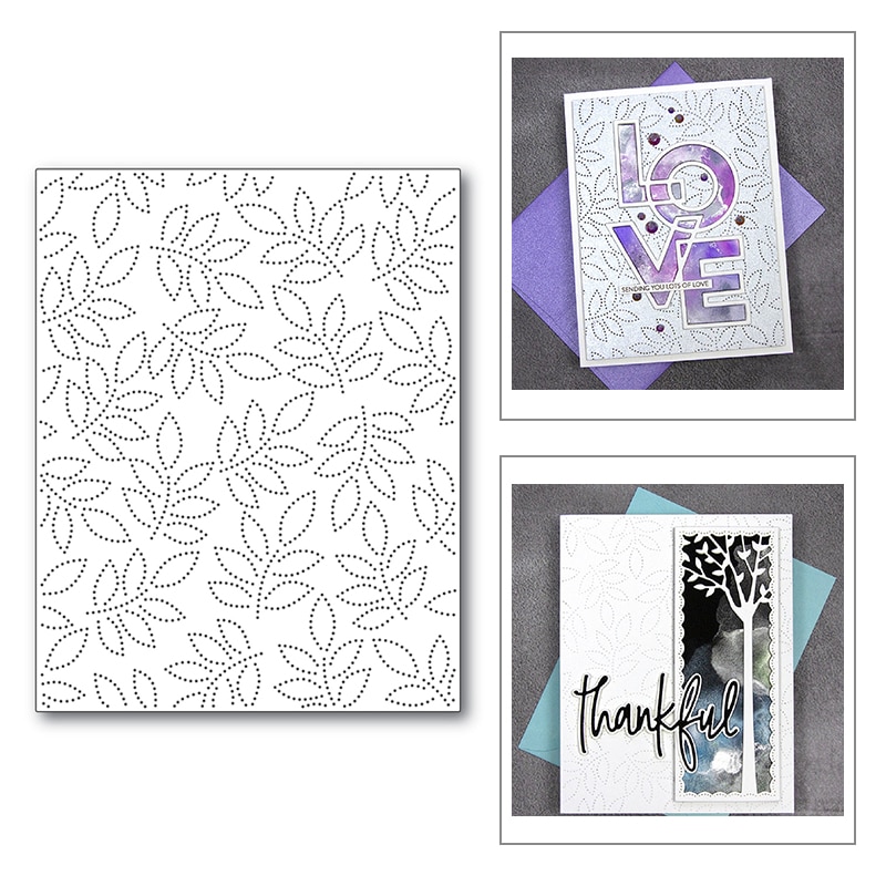 Rektangel ram bakgrund prägling hål prägling metall skärformar för att göra gratulationskort scrapbooking inga stämplar