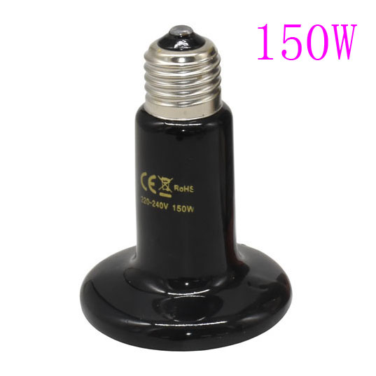 9 Products Ceramic heating lamp Chick Tortoises Lizard Spider Pet heat lamp Hedgehog Reptile heater 25W-100W-150W-200W: 150W