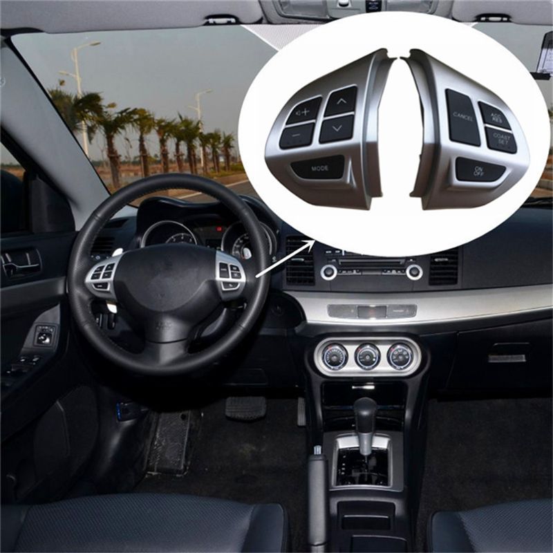 Auto-Styling Knoppen Voor Mitsubishi Asx Multifunctionele Autoradio Volume Stuurwiel Schakelaar