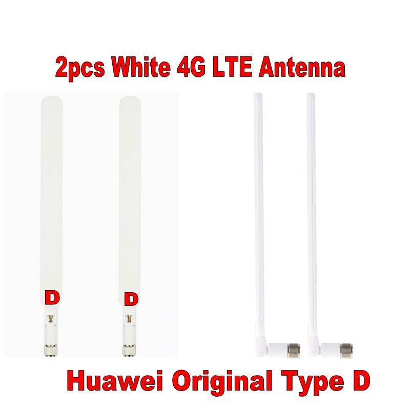 Äkta vit huawei  b525 extern antenn original typ d (router/modem ingår ej)