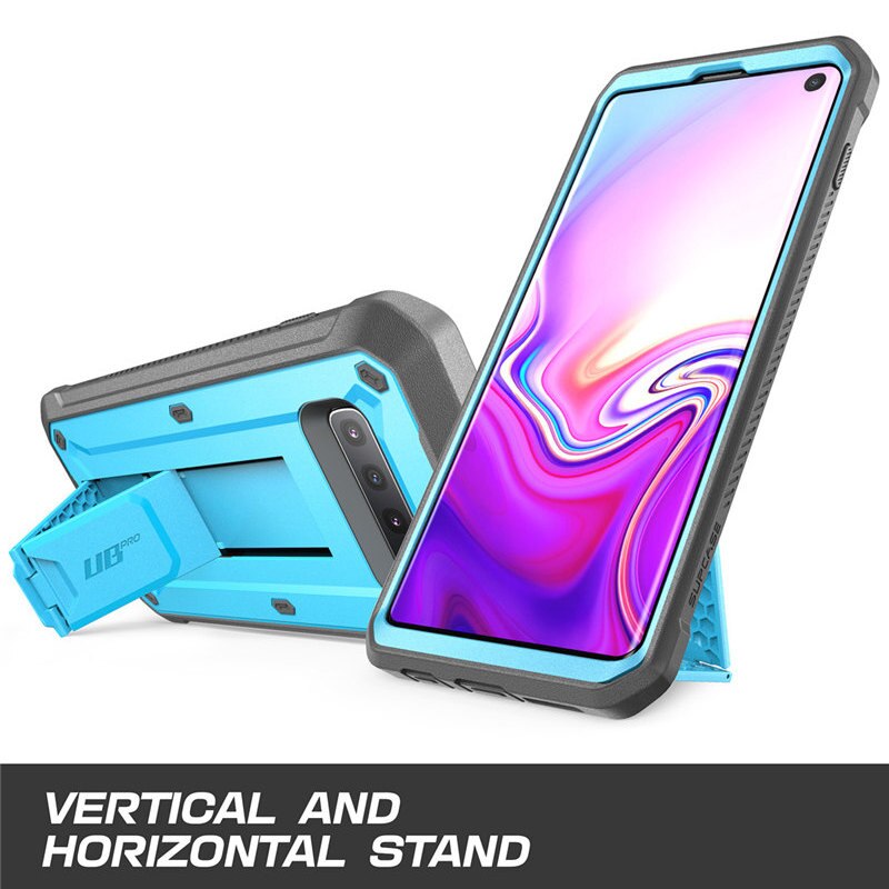 Supcase Voor Samsung Galaxy S10 Case 6.1 Inch Ub Pro Full-Body Robuuste Holster Kickstand Case Zonder Ingebouwde in Screen Protector