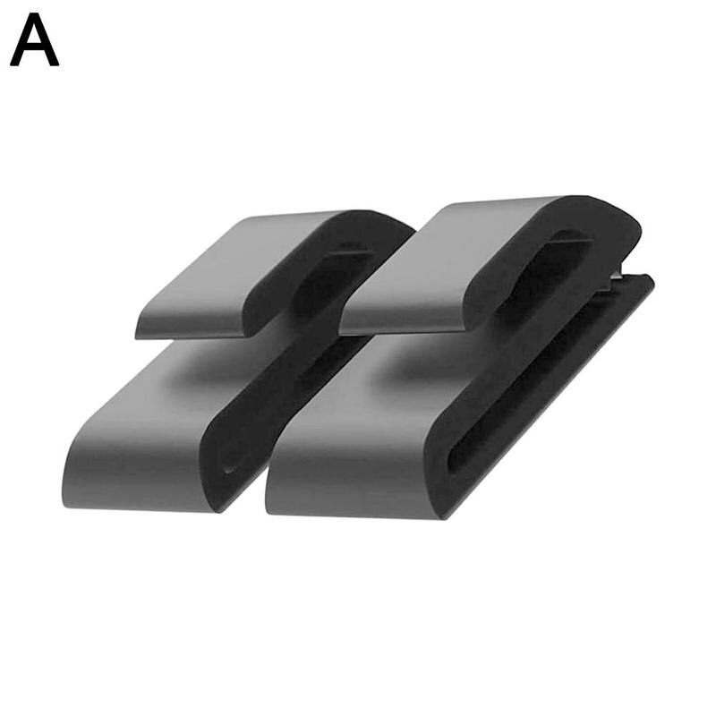 Ski Helmet Mask Holder Plastic Multipurpose Helmet Mask Clip Easy Mounting For Outdoor Cycling Skiing Climbing Sports: black