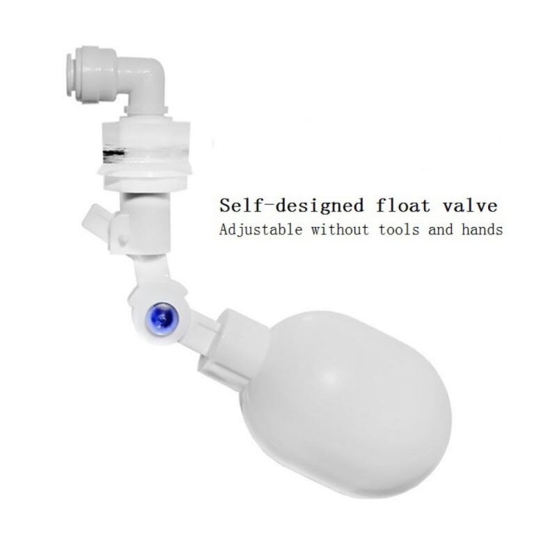 Sistema de bola de flota de acuario con conector, válvula de tanque de peces, Apagado automático, llenado de alimentación, filtro de agua, ósmosis inversa