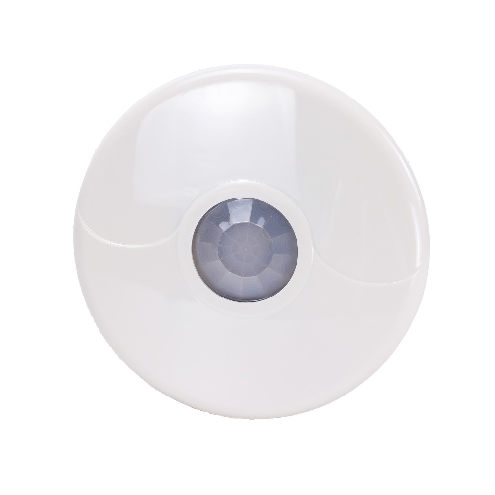 GZGMET 360 Detection Degree Wireless Detector Ceiling Mount Infrared PIR Motion Sensor 433mhz Dual Tech Alarm System Beam