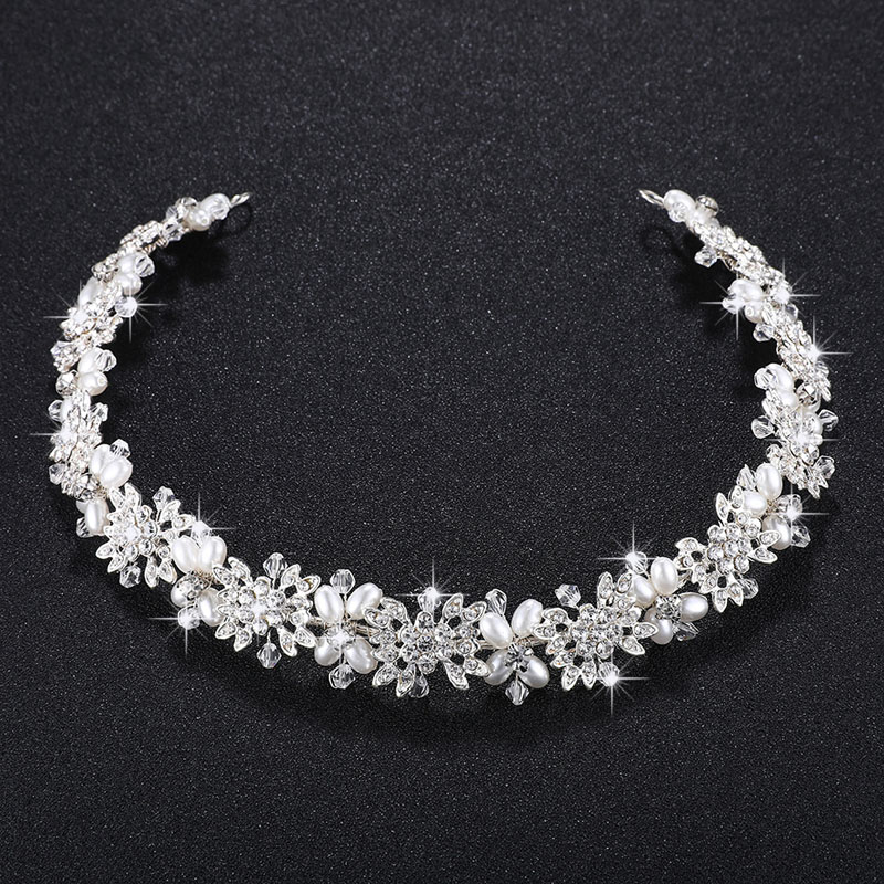 Diademas de cristal transparente de lujo para mujer, enredadera para el cabello nupcial, accesorios de joyas para el cabello de boda, tocado de novia, coronas,