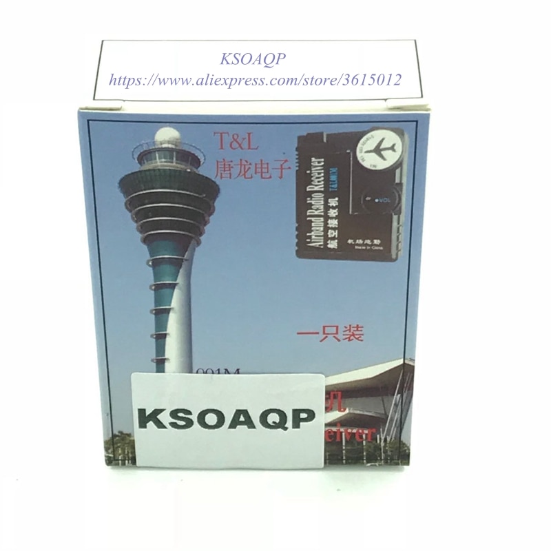 118MHz-136MHz air band radio receiver Airband Radio Receiver aviation band receiver for Airport Ground