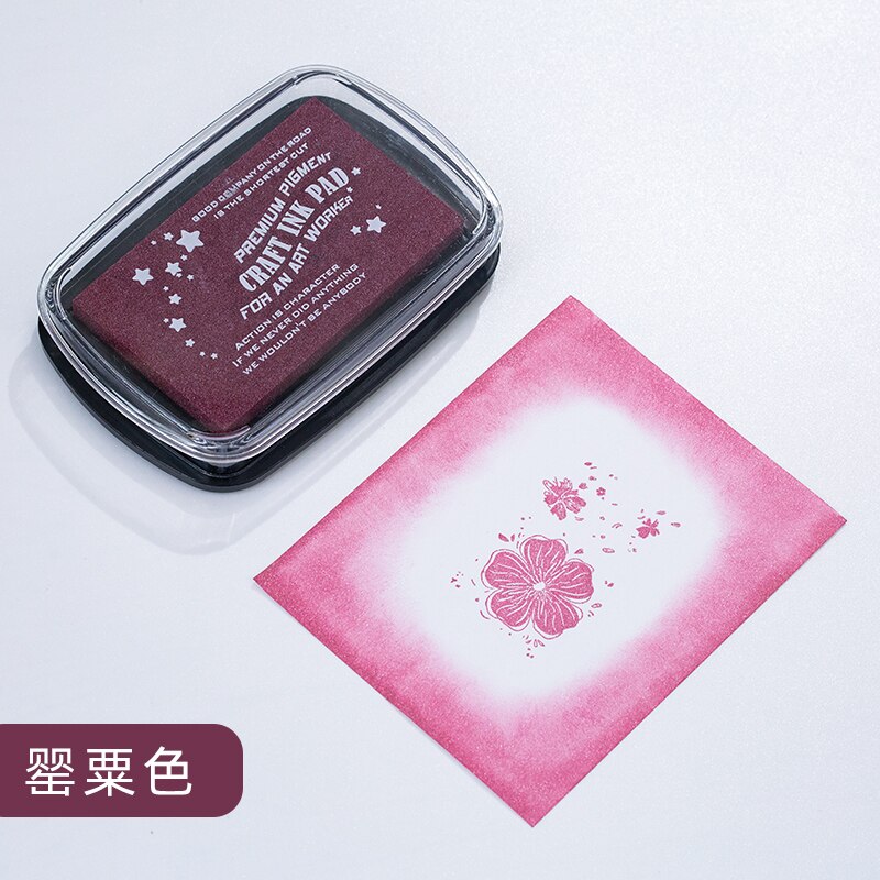 COO NOTE ink pad oil planner scrapbooking silicone stamp DIY diary greeting card Wood Paper Craft: N