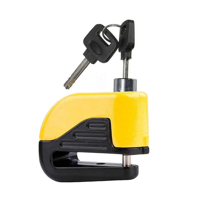 bicycle anti-theft car lock mountain bike alarm lock F5K1: yellow