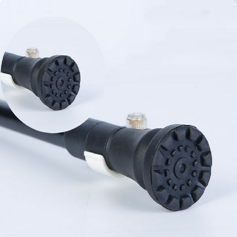 Tapa de almohadilla de goma de 19mm y 22mm, bastón antideslizante para caminar, muleta, bastón, almohadillas protectoras inferiores, Protector de cubierta, punta para poste de escalada y senderismo