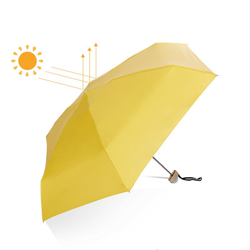 mini ombrello da viaggio pieghevole antivento protezione solare e pioggia per esterni ombrelli tascabili portatili compatti per donna uomo bambini