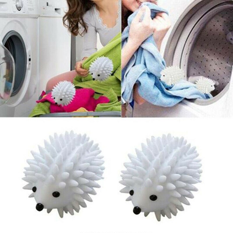 1/2Pcs Hair Lint Fluff Grabbing Laundry Balls for Washing Machine Reusable Wash Ball LAD
