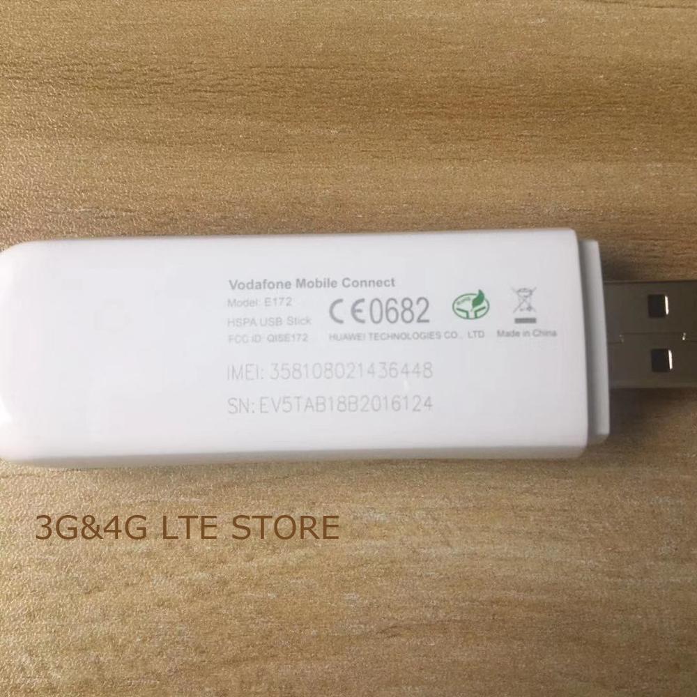 Used Unlocked HUAWEI E172 HSDPA 7.2Mbps USB Stick pk huawei e173