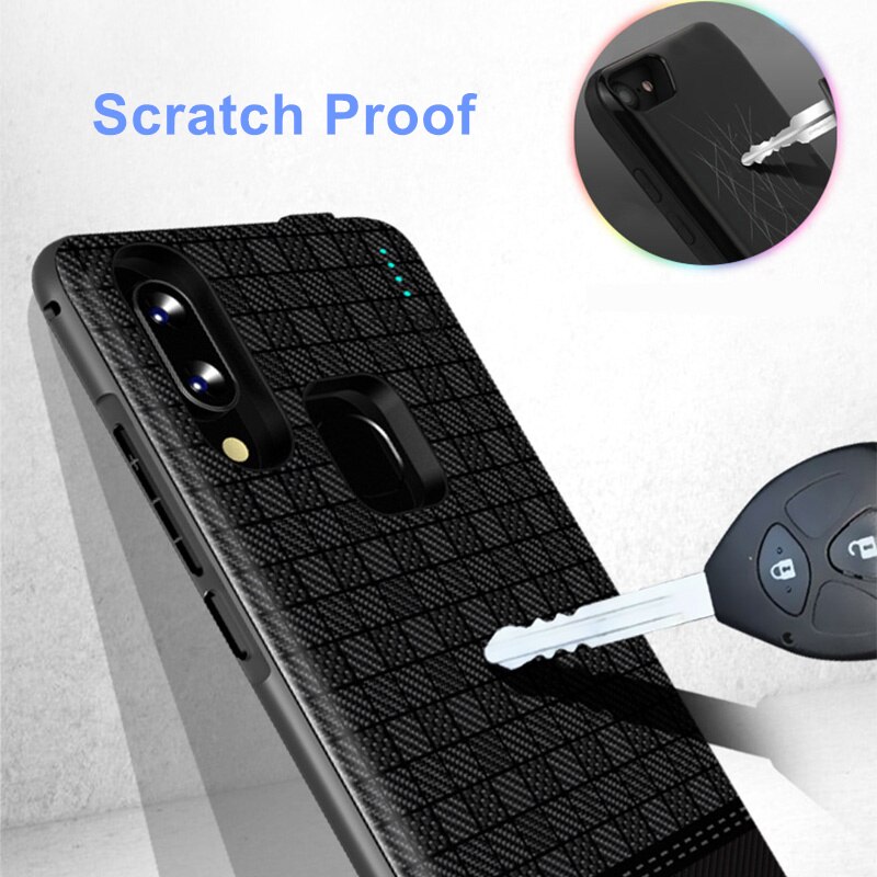 Für Huawei Genießen 7S 8 8 Plus Batterie Fall 5000 Mah Telefon Ladegerät Abdeckung Smart Power Bank Für Huawei ehre 7C 7X Batterie Fall