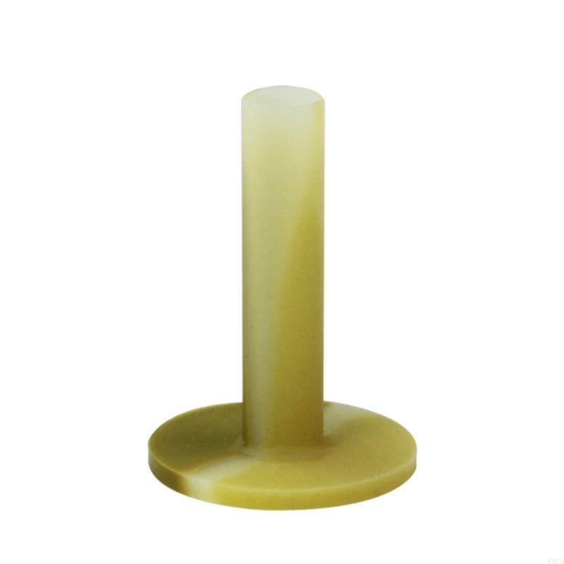 Gumowe koszulki golfowe treningowe gamę koszulki stabilne piłki posiadacze akcesoria golfowe: Brązowy